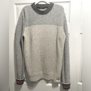 Scotch and Soda Long Sweater Wool Blend Size XL